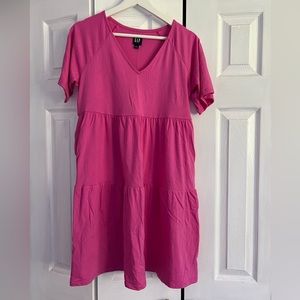 GAP Cotton Tiered Dress